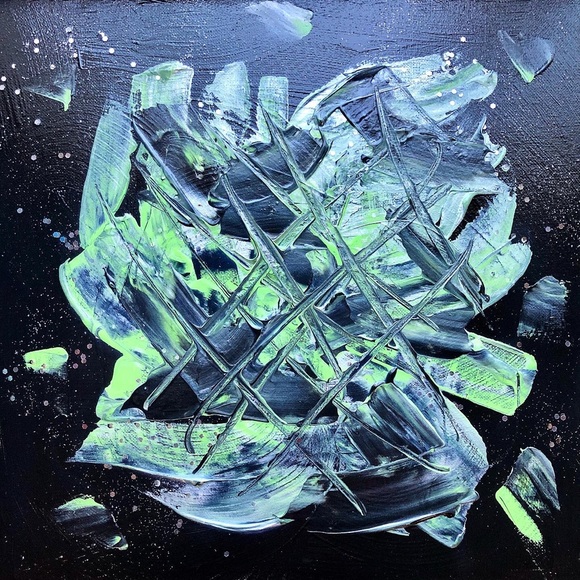Handmade Abstract Acrylic Painting